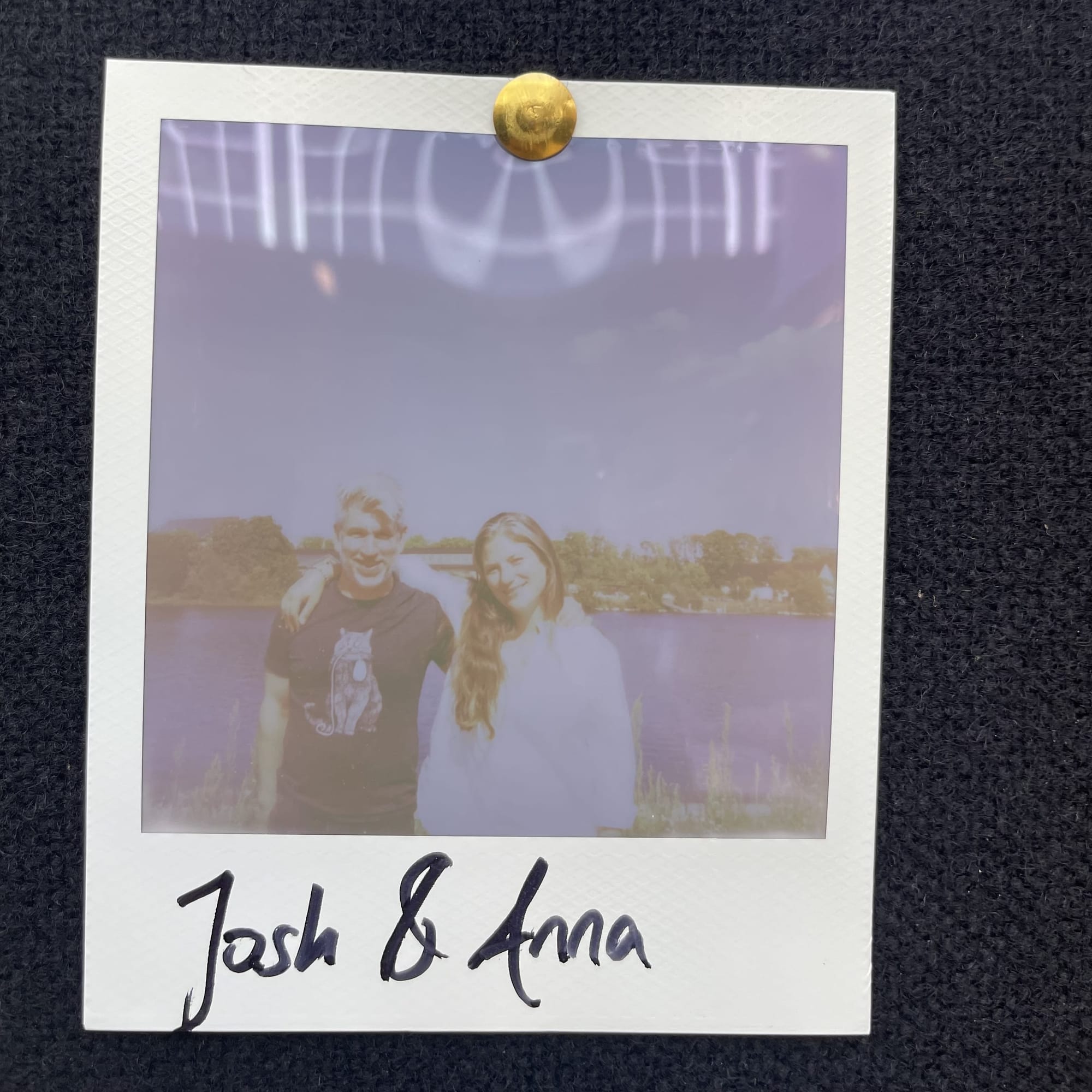 polaroid photo of our first day at SOUND